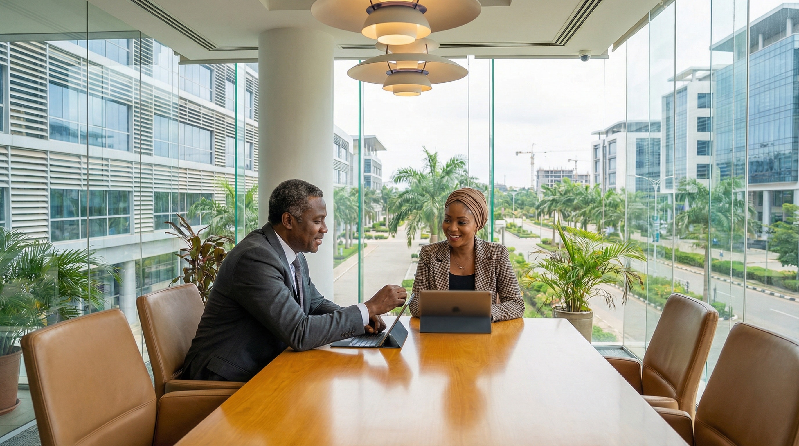 High-end property lifestyle with architectural background and natural lighting, reflecting local expertise and professional excellence.